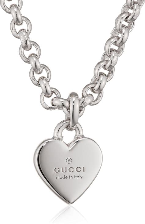 gucci jewellery necklaces|gucci trademark necklace.